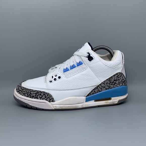 Jordan 3 Retro UNC Basketball Shoes CT8532-104 Women's Sz 8 - Picture 8 of 10